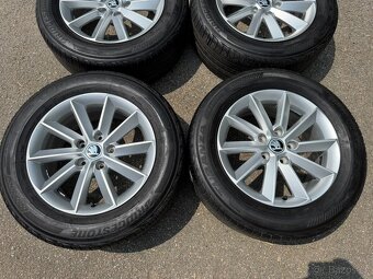 Alu 16" 5x112,škoda HELIX letní , Yeti pěkné - 2
