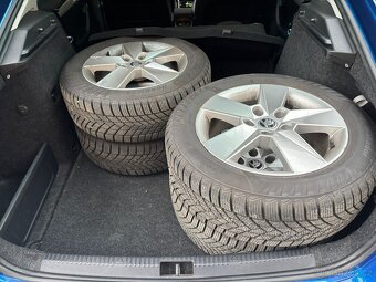 Alu kola Škoda Ilias R16  6,5J x 16“ ET 46 + zimní pneu - 2