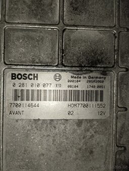 Řídící jednotka Bosch Renault Scénic Megan 1.9 DCI - 2
