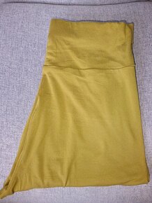 Nové khaki legíny XL - 2