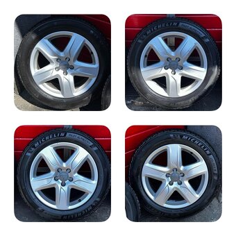 Original ALU kola Audi 18" 7J ET38 + 235/55/R18 - 2