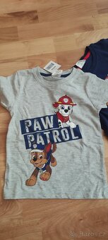 NOVÁ trička Tlapková Patrola, vel. 98/104 - 2