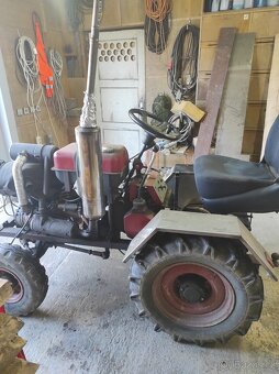 Malotraktor domácí výroby - 2