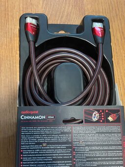 AUDIOQUEST HDMI Cinnamon 5 m - stříbrný - 2