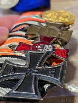Medailová lišta s hanzovním křížem města Hamburk - 2