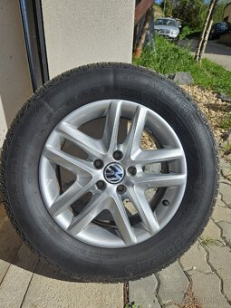 Litá kola VW Tiguan + letními pneu Barum 215/65 R16
- 2