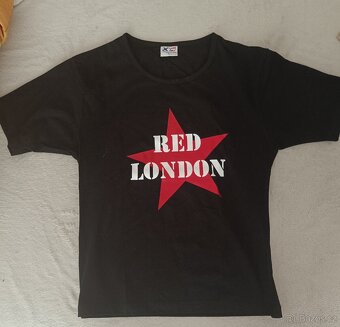 Prodám  trička s motivem PUNK: PLEXIS, RED LONDON... - 2