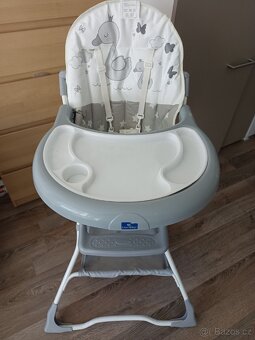 Dětské jídelní židlička, krásný stav - 2