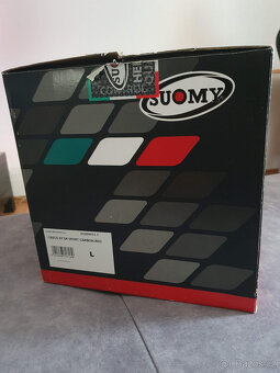 Integrální Přilba Helma Suomy SR-Sport Carbon Matt Red vel L - 2