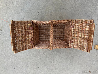 Piknikový proutěný koš - 2