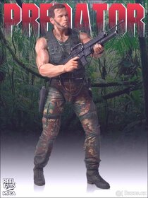 Neca Predator Alan "Dutch" Schaefer 1/4 - 46 cm/ 3 verze - 2