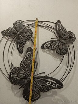 Dekorace na zeď kovová ruční prace.Pouze osobní odběr  - 2