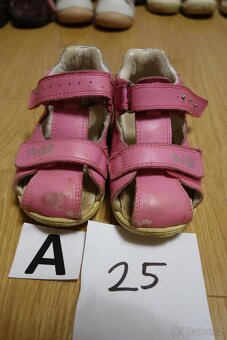 Dětské sandále, kožené, vel. 24,25 - 2
