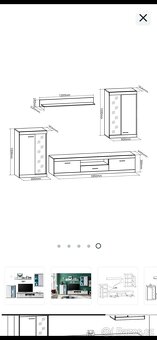 Obývací stěna - 2