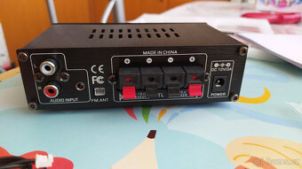 HIFI zesilovač AS-22  včetně DO a zdroje Mp3,BT,FM,Aux - 2