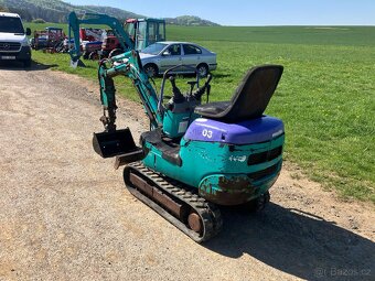 JAPONSKÝ MINIBAGR KOMATSU PC03 900KG - 2