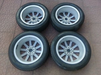 Letní sada alu disky kola originál Seat 5x100 6Jx15 ET38 - 2