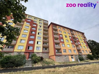 Pronájem, byt 1+1, 35 m2, Chomutov, Zahradní ul. - 2