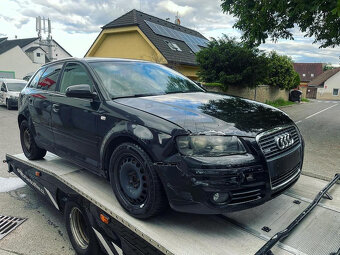 Náhradní díly Audi A3 8P S-Line sportback 2005 BKC GQQ LZ9W - 2