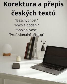 Korektůra a přepis českých textů - 2
