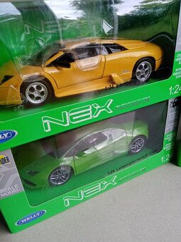 Lamborghini- Welly 1:24, 1:34-39, nové - 2