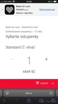 BEATS FOR LOVE 2025 VSTUPENKY - 2