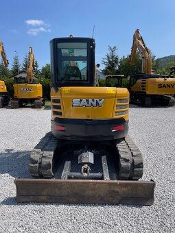 SANY SY50U - použité pásové rypadlo - 2