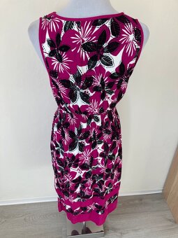 Fialové letní šaty M Značka Marks & Spencer - 2