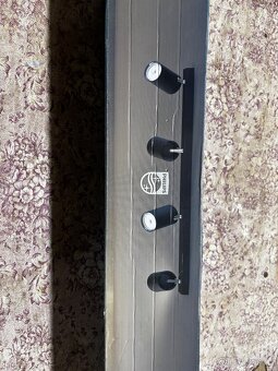Bodové svítidlo Philips Kosipo, 4xGU10, černé - 2