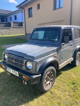 Suzuki samurai 1.3 stříkačka - 2