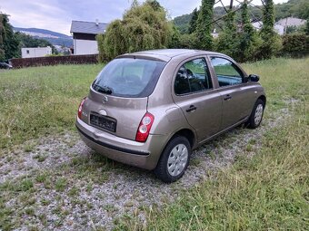 NISSAN MICRA 1.2 i PERFEKTNÍ STAV rok 2007 TK 9/2026 - 2