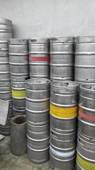 Nerezové keg sudy 50l - 2