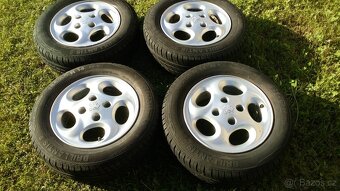 14 alu kola Peugeot 206 207, 306, 307, letní pneu - 2