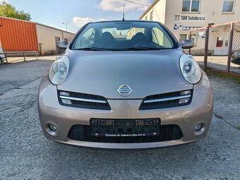 Nissan Micra Kabrio 1.4 65 Kw 4 Valec Bez koroze Slušní Stav - 2