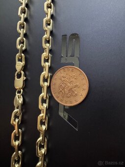 100,5 G Zlato, zlatý řetízek, zlato, řetěz anker NOVÉ - 2