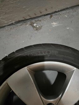 Alu kola škoda Pegasus 5x112 r17 205/50/17 zimní dot 2022 - 2