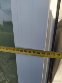 Použité plastové okno bez rámu 152 cm Šířka 108 cm х2 - 2