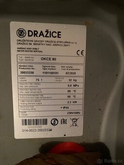 Drazice elektricky bojler 80l - 2