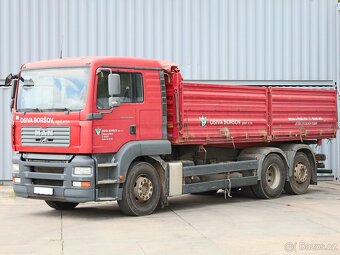 MAN TGA 26.440, 6x2,  26 TUN, HARDOX, TŘÍSTRANNÉ SKLÁPĚNÍ, 1 - 2