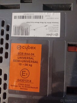 Autosedačka Cybex s isofixem - 2