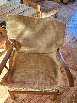 Dekorace: Jutové pytle na kávu, více kusů a více druhů, - 2