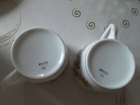 Porcelánový čajový servis - 2