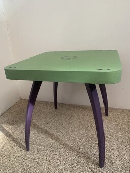 Stůl pavouk Halabala 50.léta - 2