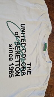 Tričko Benetton dluhy rukáv vel. 158 - 2