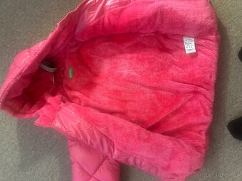 Vyteplená zimní bunda Benetton - 2