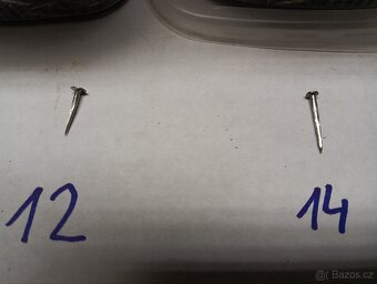 Nábytkářské a čalounické hřebíky - 2