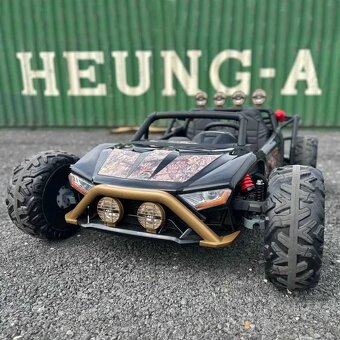 Dětská elektrická buggy racing 5 | 2x200w | černá - 2