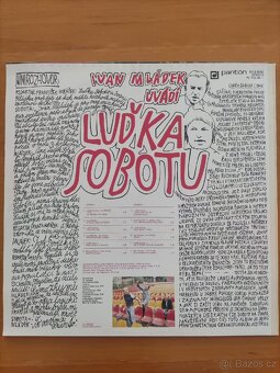 vinyl LP Ivan Mládek UVÁDÍ Luďka Sobotu - 2