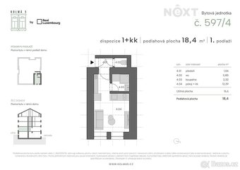 Prodej byt 1+kk, 18㎡ - 2