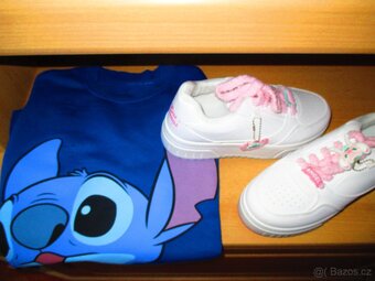 40,5 nenošené tenisky Stitch+mikinu přidám - 2